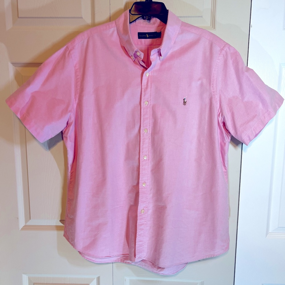Polo Ralph Lauren Classic Fit Men’s Oxford Button Down XXL Pink